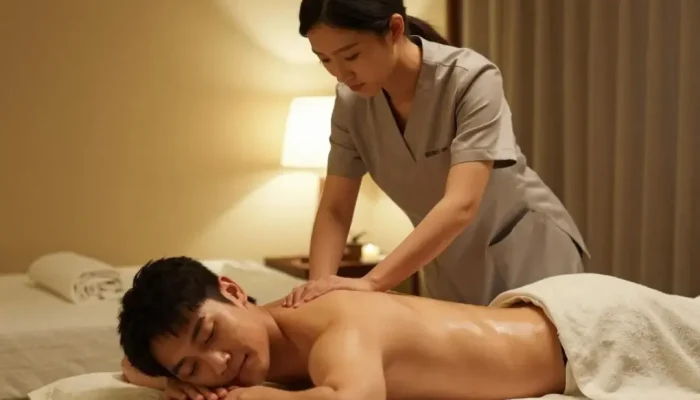 体验深层舒缓带来的轻松感