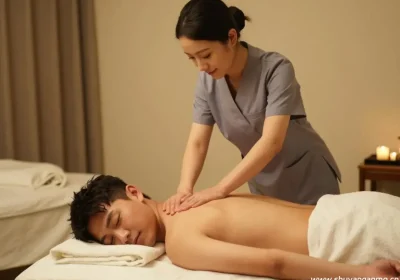 专业养生SPA馆，中式推拿精油按摩
